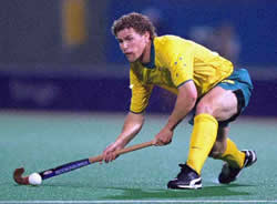 Brent Livermore in action in Sydney - Photo courtesy Hockey Australia