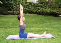 Paschimothanasana: Starting Position